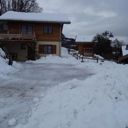Chalet Neuf 6 Personnes Mont-Saxonnex Esterno foto